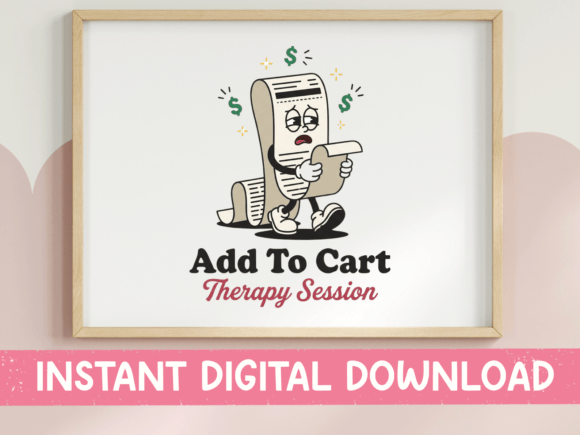 Add to Cart Therapy Session SVG Graphics