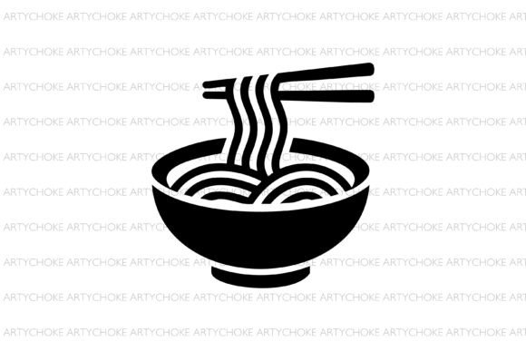 Cute Noodles SVG: Graphics for Digital Publishing