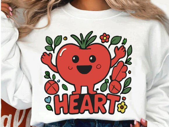 Cute Tomato Illustration Graphics for Local Branding