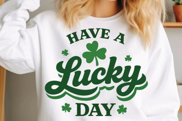 St Patrick's Day Lucky SVG PNG Graphics